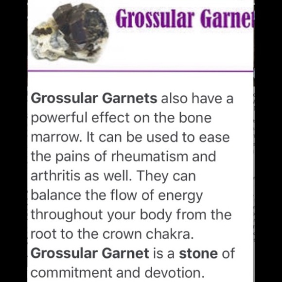 Grossularite garnet bracelets - Picture 3 of 3